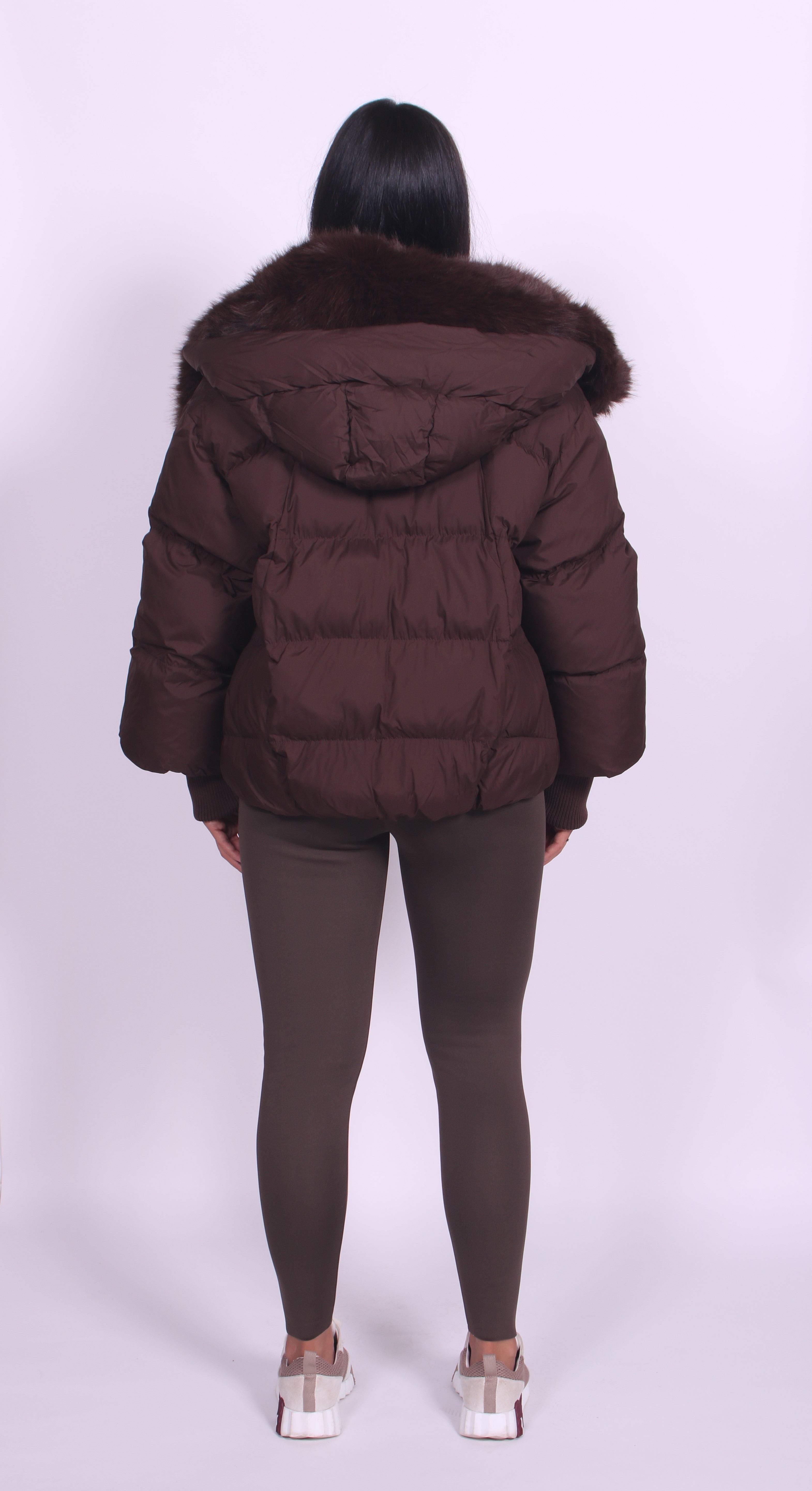 Luna puffer Brown