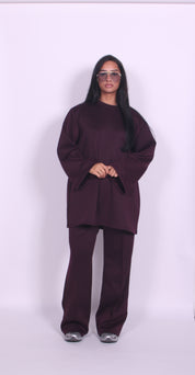 Comfy twinset Bordeaux (PRE ORDER)