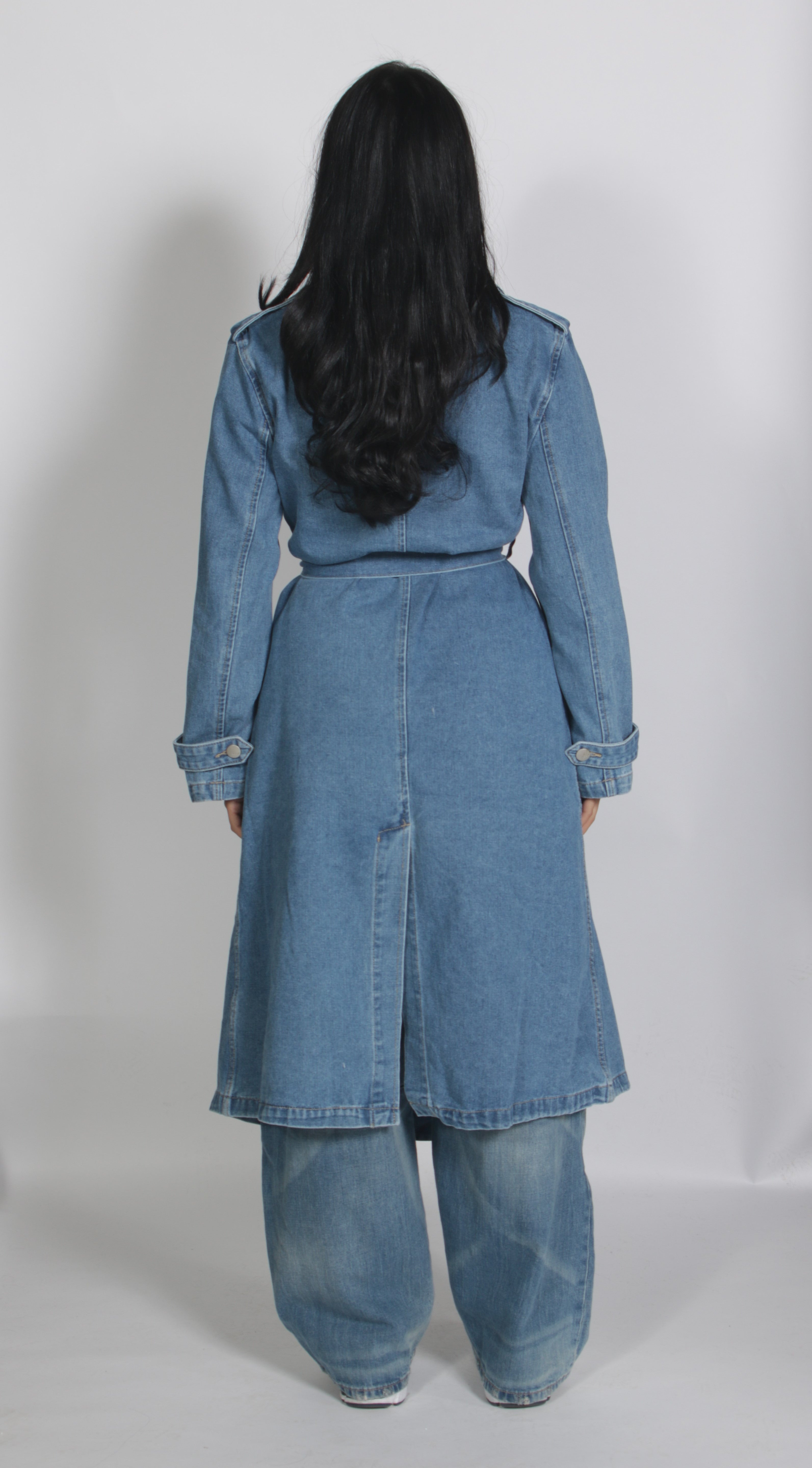 Jeans trenchcoat