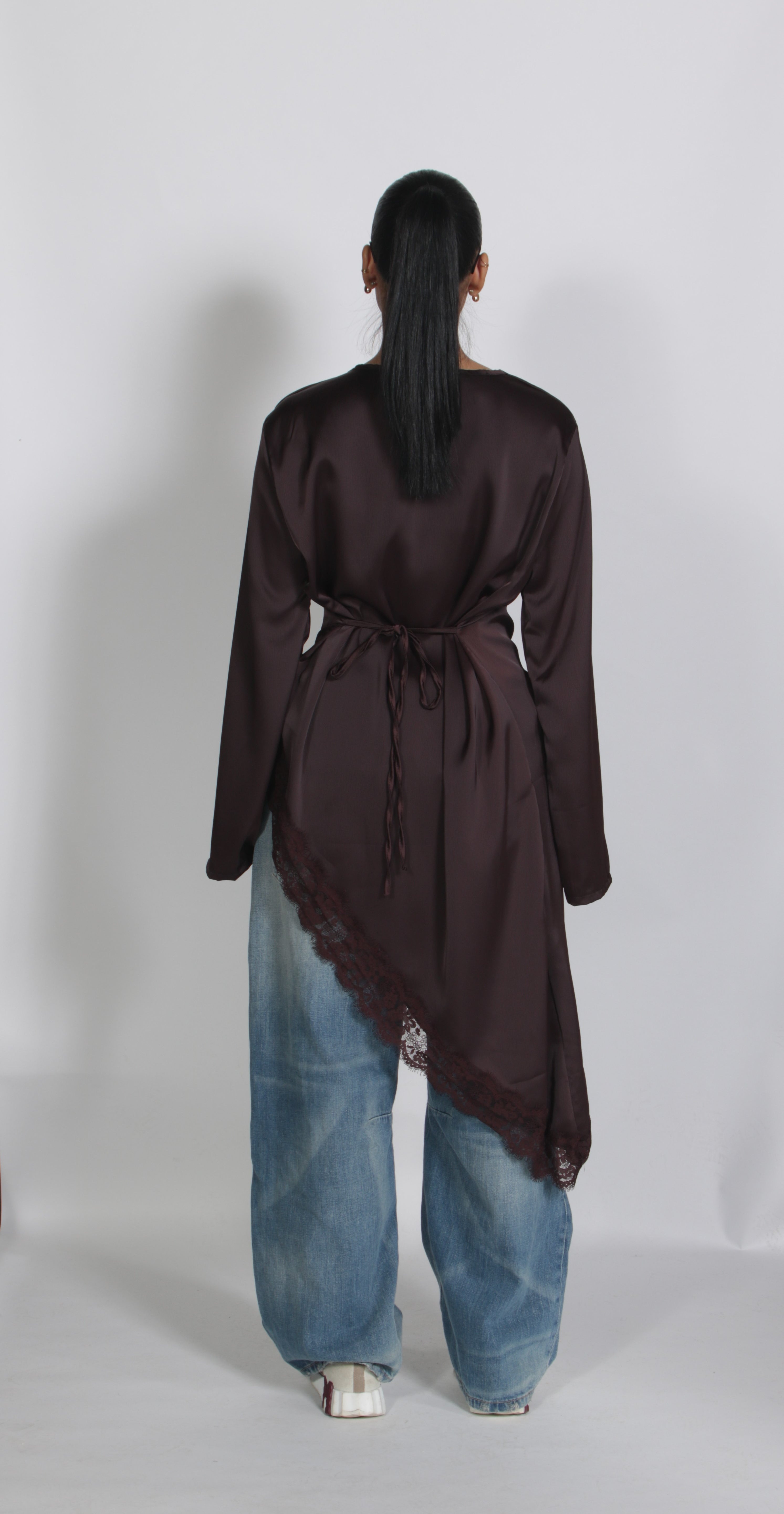 Asym top Brown (PRE ORDER)