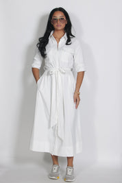 Lara dress White