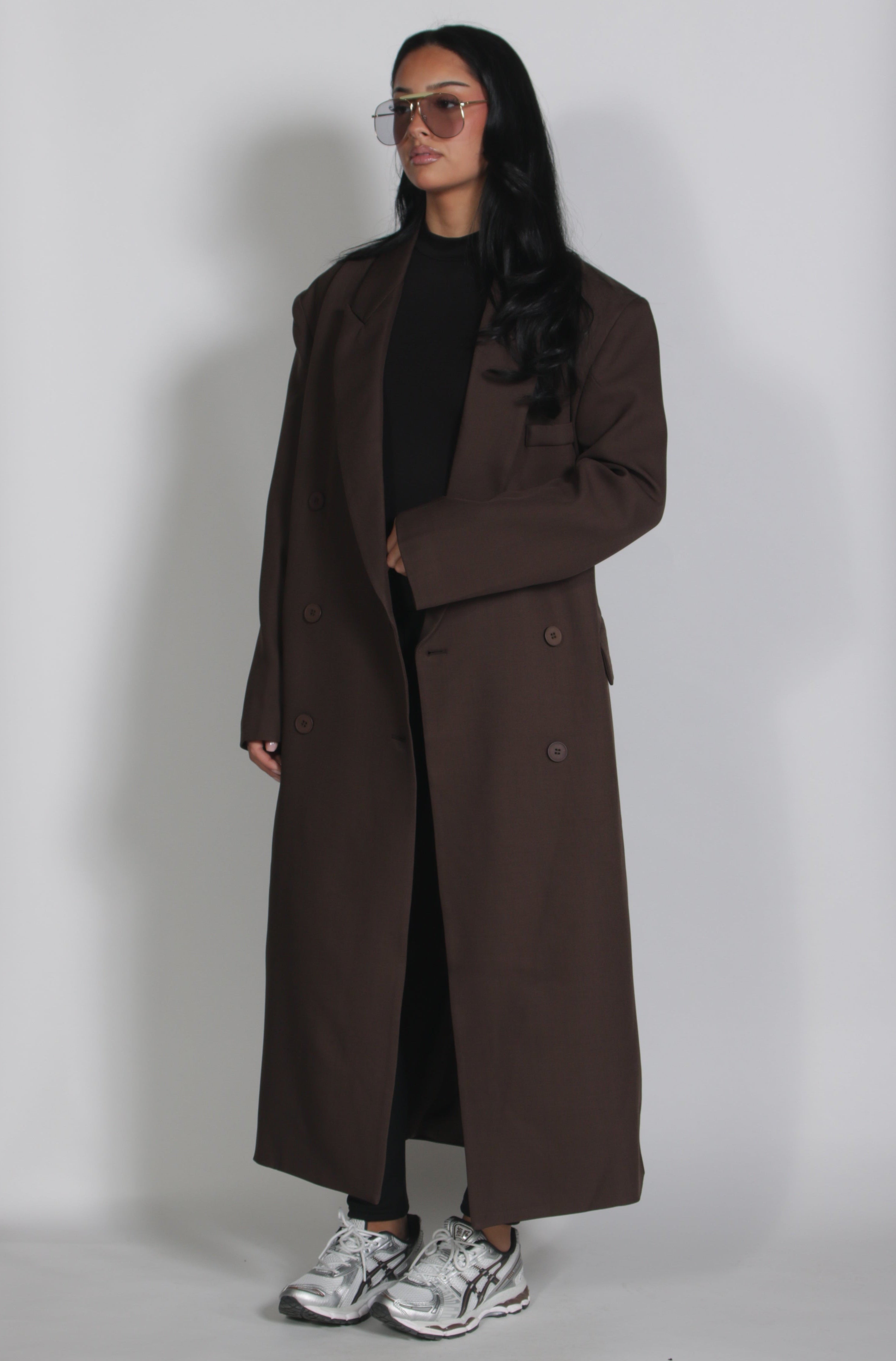 Mason blazer coat Brown