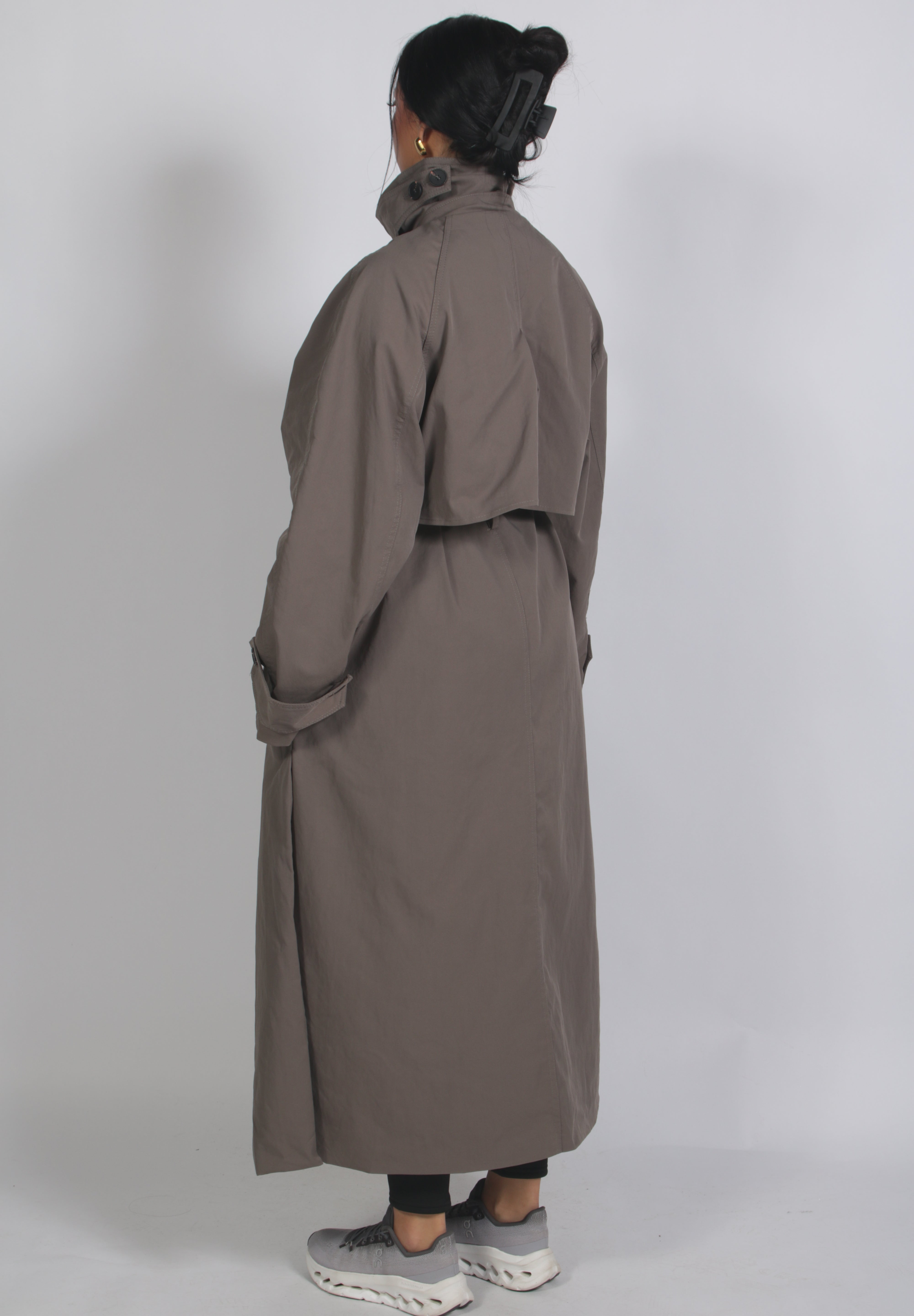 Livia trenchcoat Grey