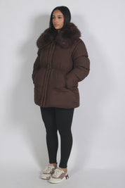 Elara Jacket Brown