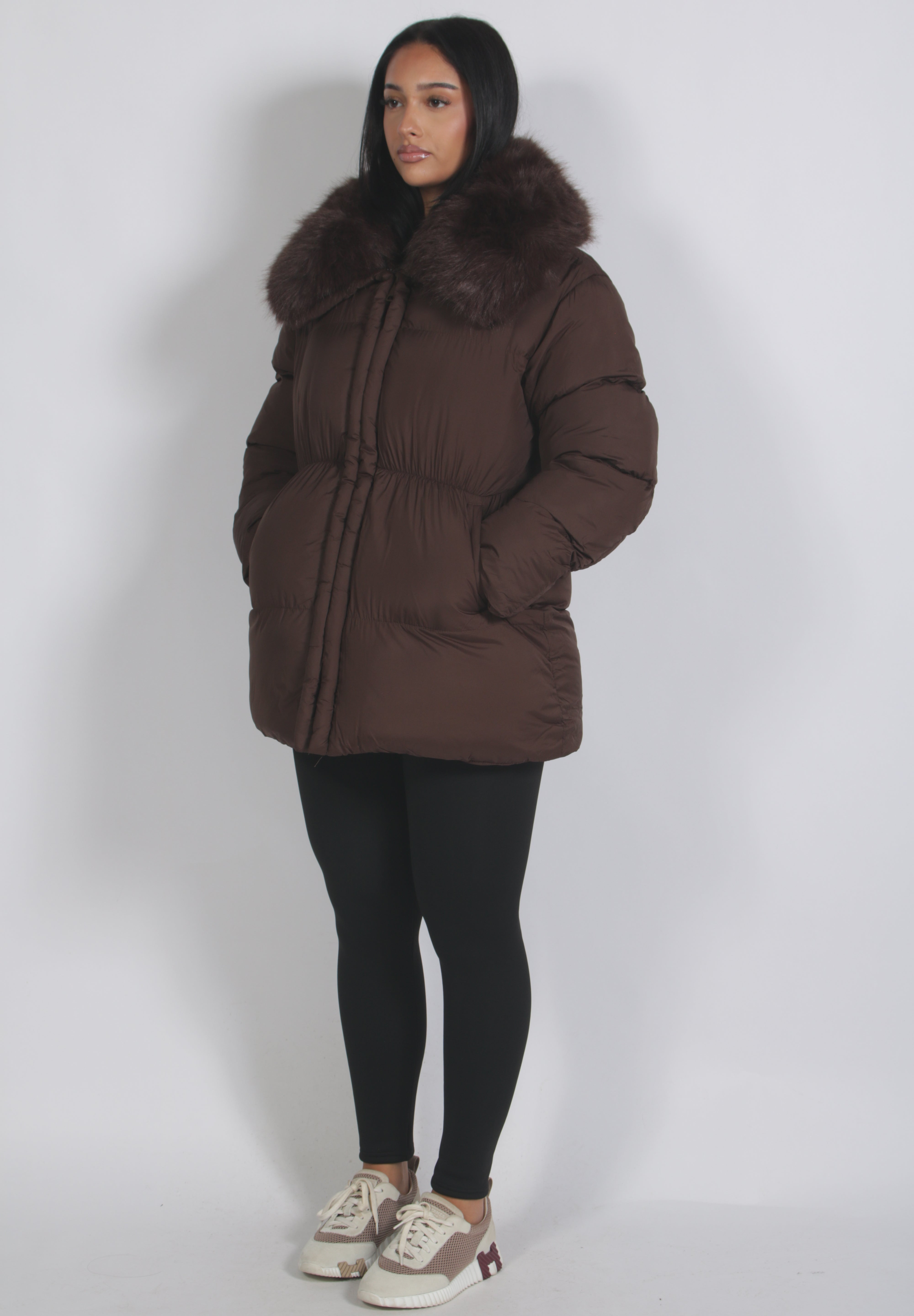 Elara Jacket Brown