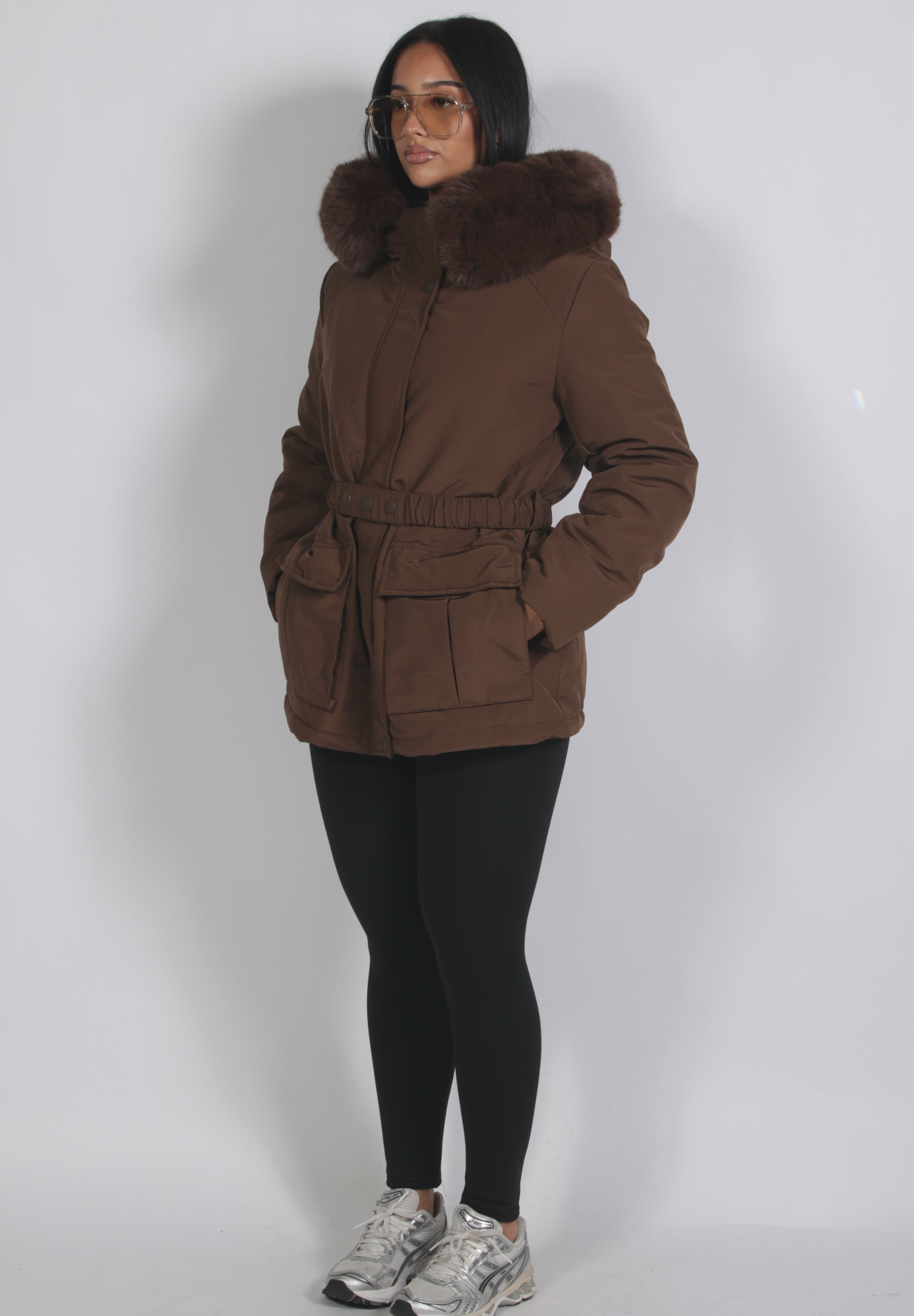 Yuna Jacket Brown