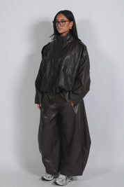 Amber Bomber Brown