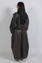 Amber Bomber Brown