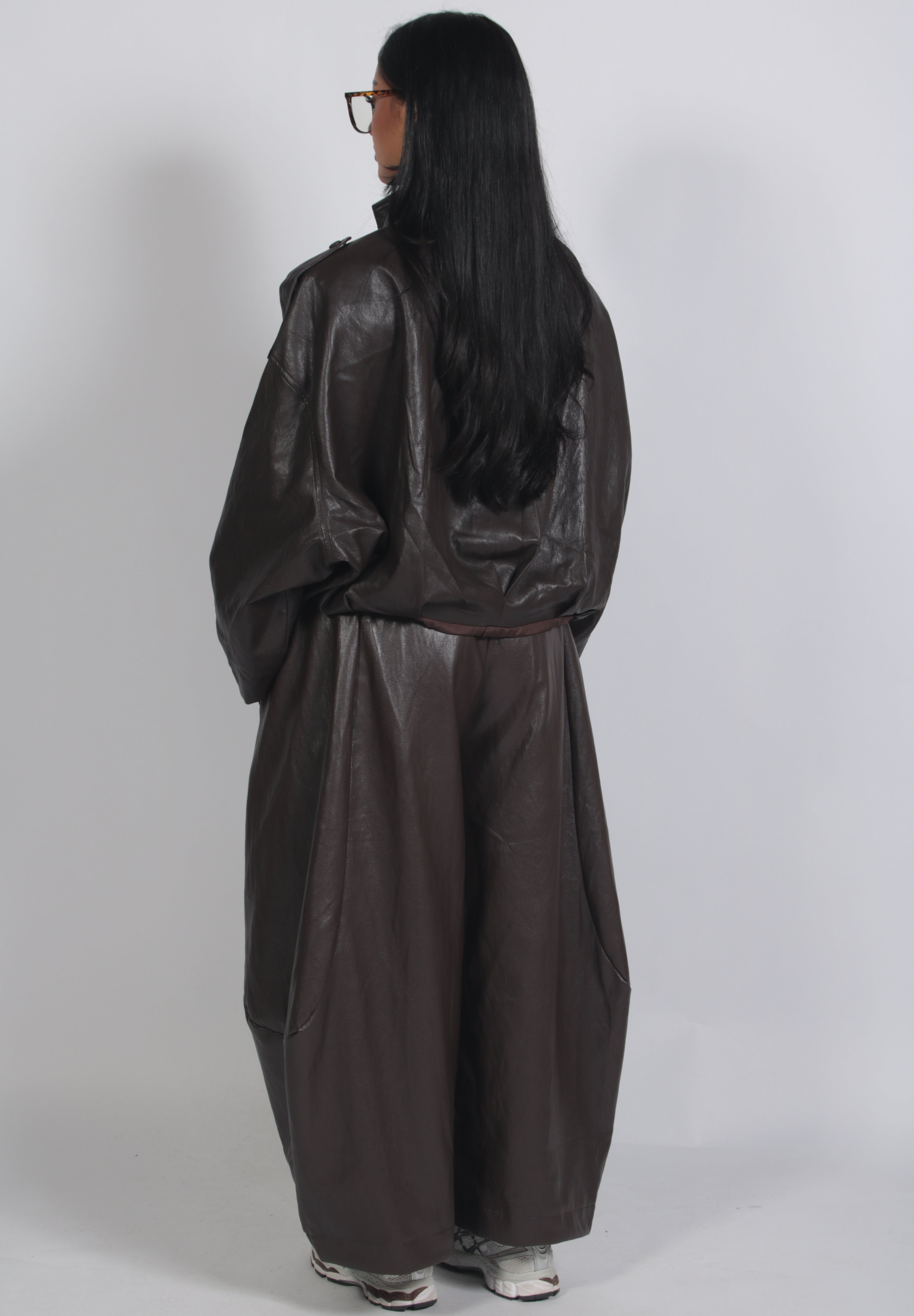 Amber Bomber Brown