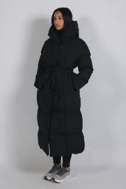 Hooded puffer Black (PRE ORDER)