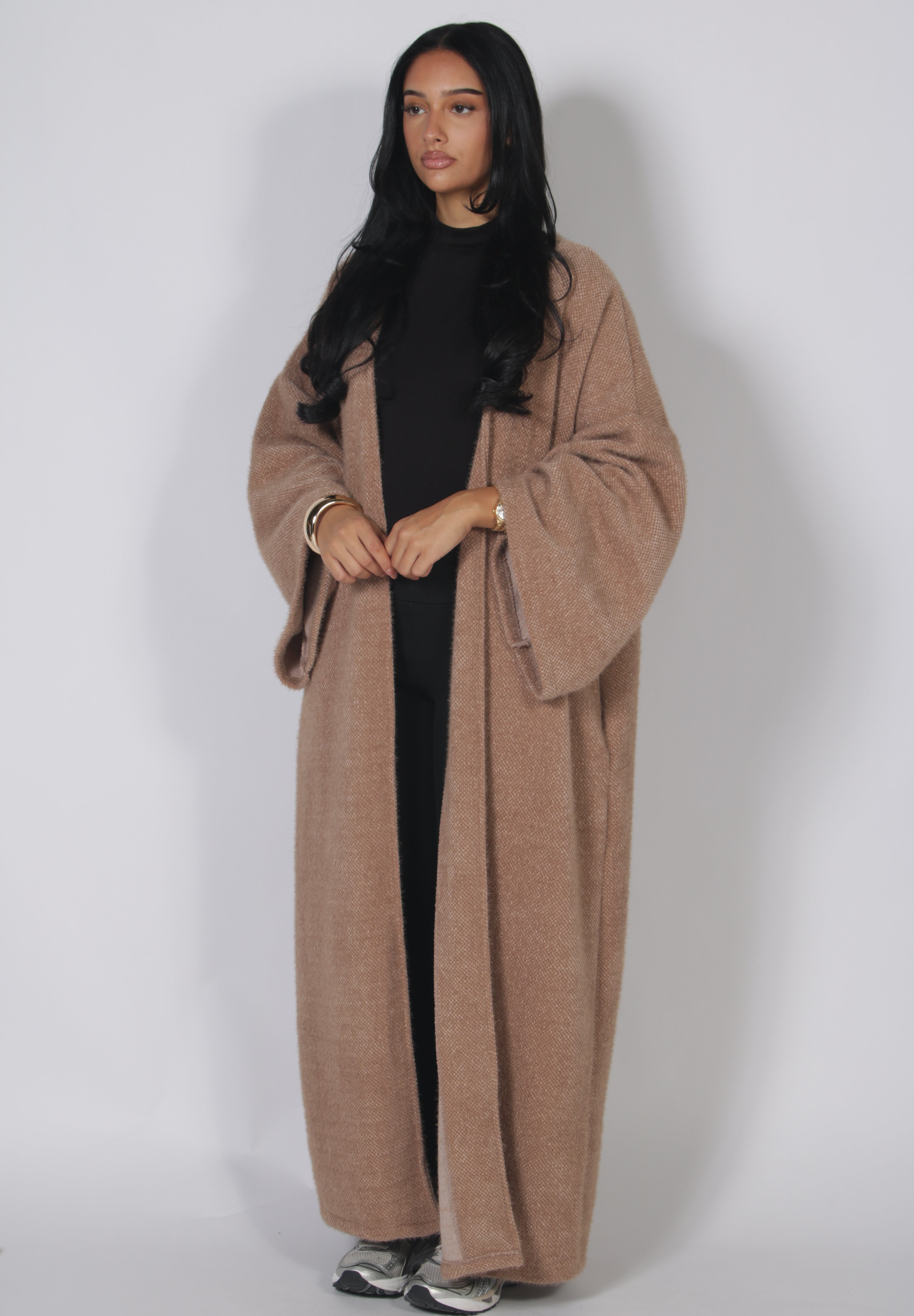 Longline Cardigan Camel