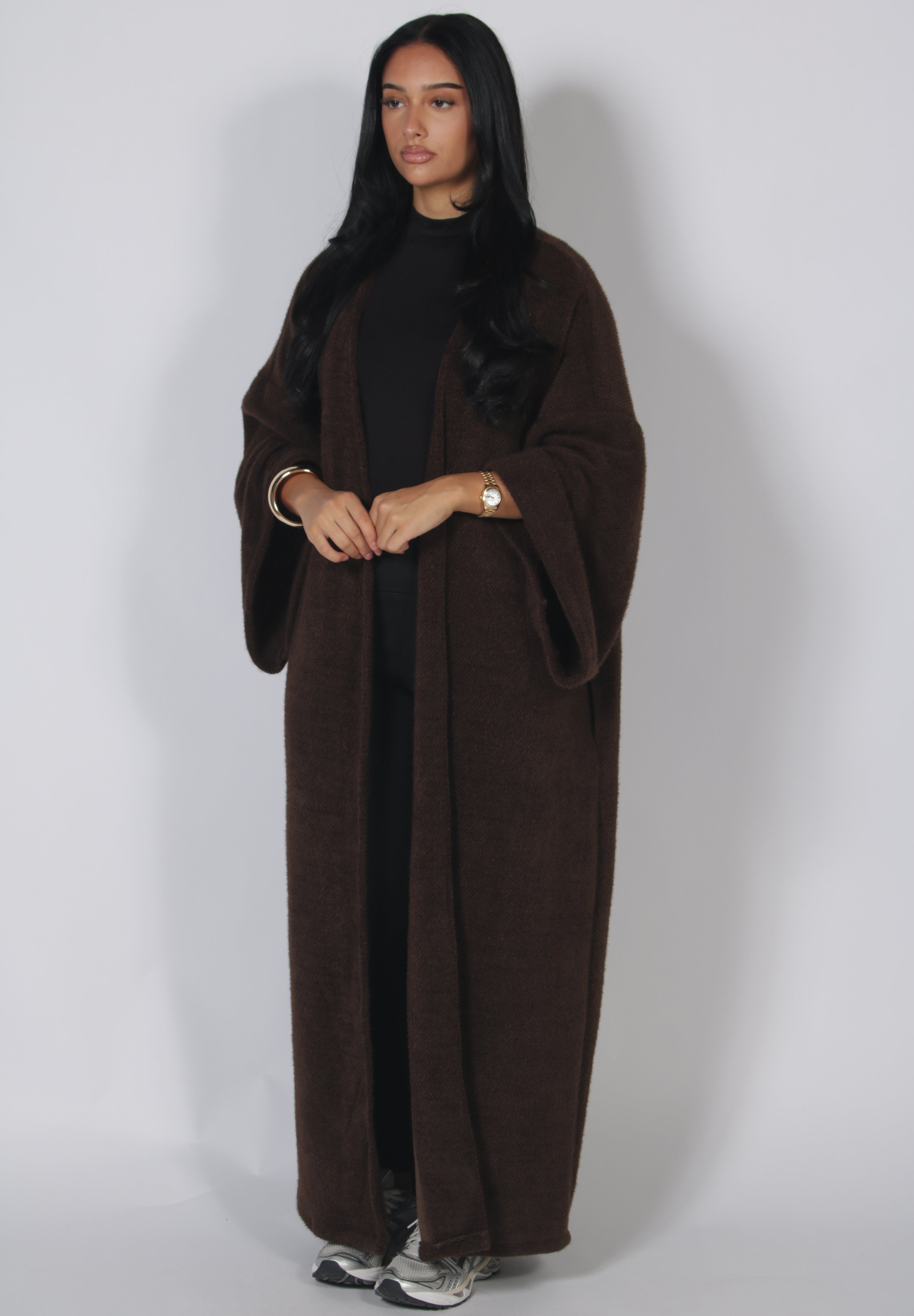 Longline Cardigan Choco