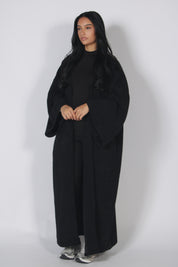 Longline Cardigan Black (PRE ORDER)
