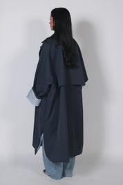 Elodie trenchcoat Navy