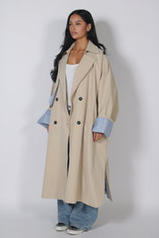 Elodie trenchcoat Beige