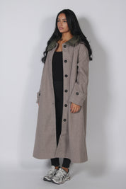 Raya coat Taupe