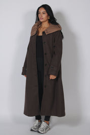 Raya coat Brown