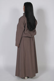 Zori skirt set Taupe