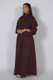 Zori skirt set Bordeaux