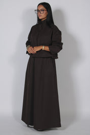 Zori skirt set Brown