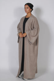 Longline Cardigan Taupe