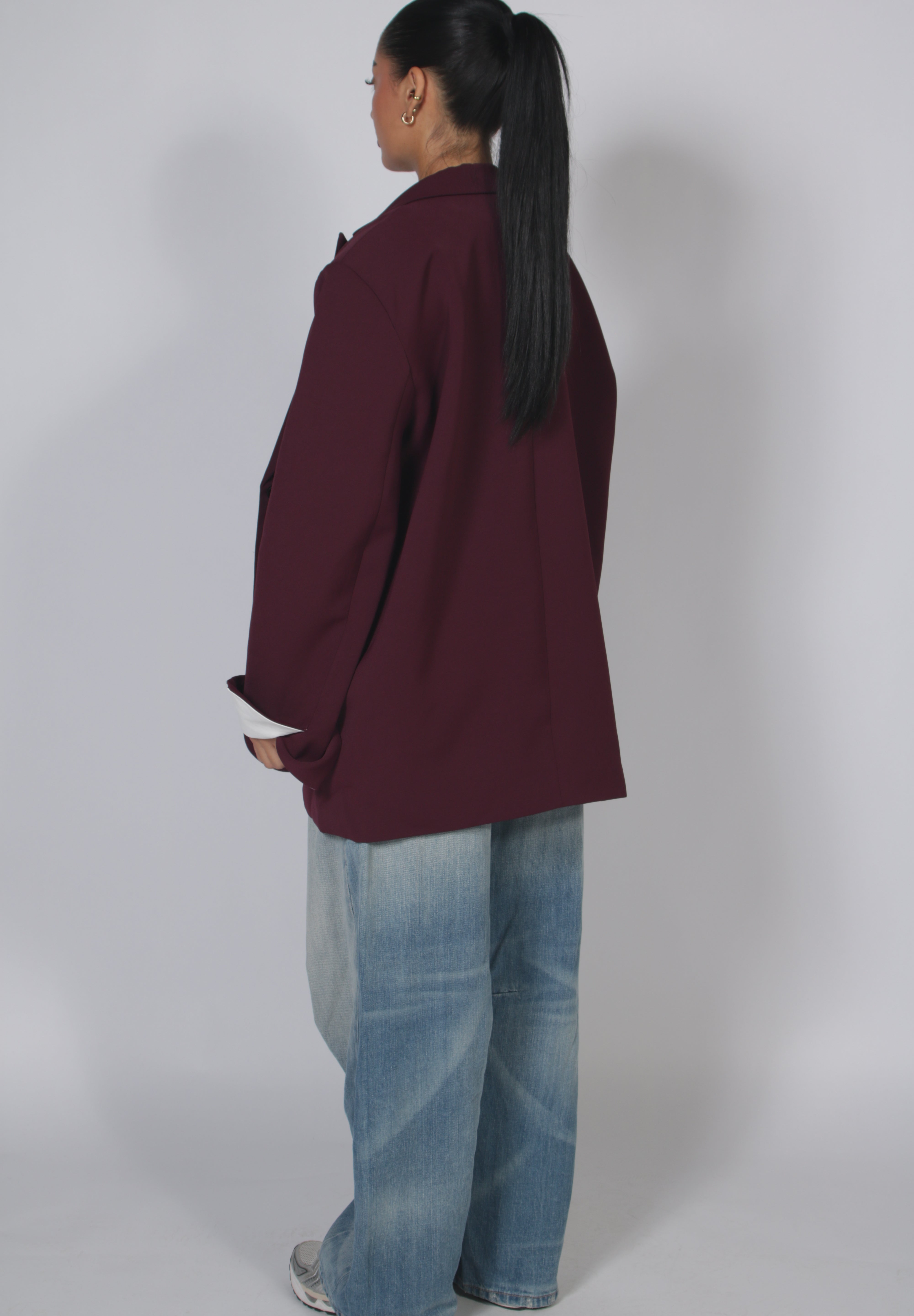 Lena blazer Bordeaux