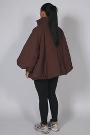 Amaya puffer Brown