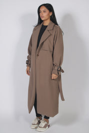 Winter trench Taupe (PRE ORDER)