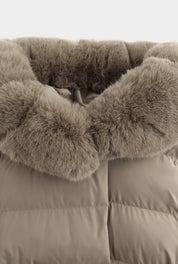Alba puffer Taupe