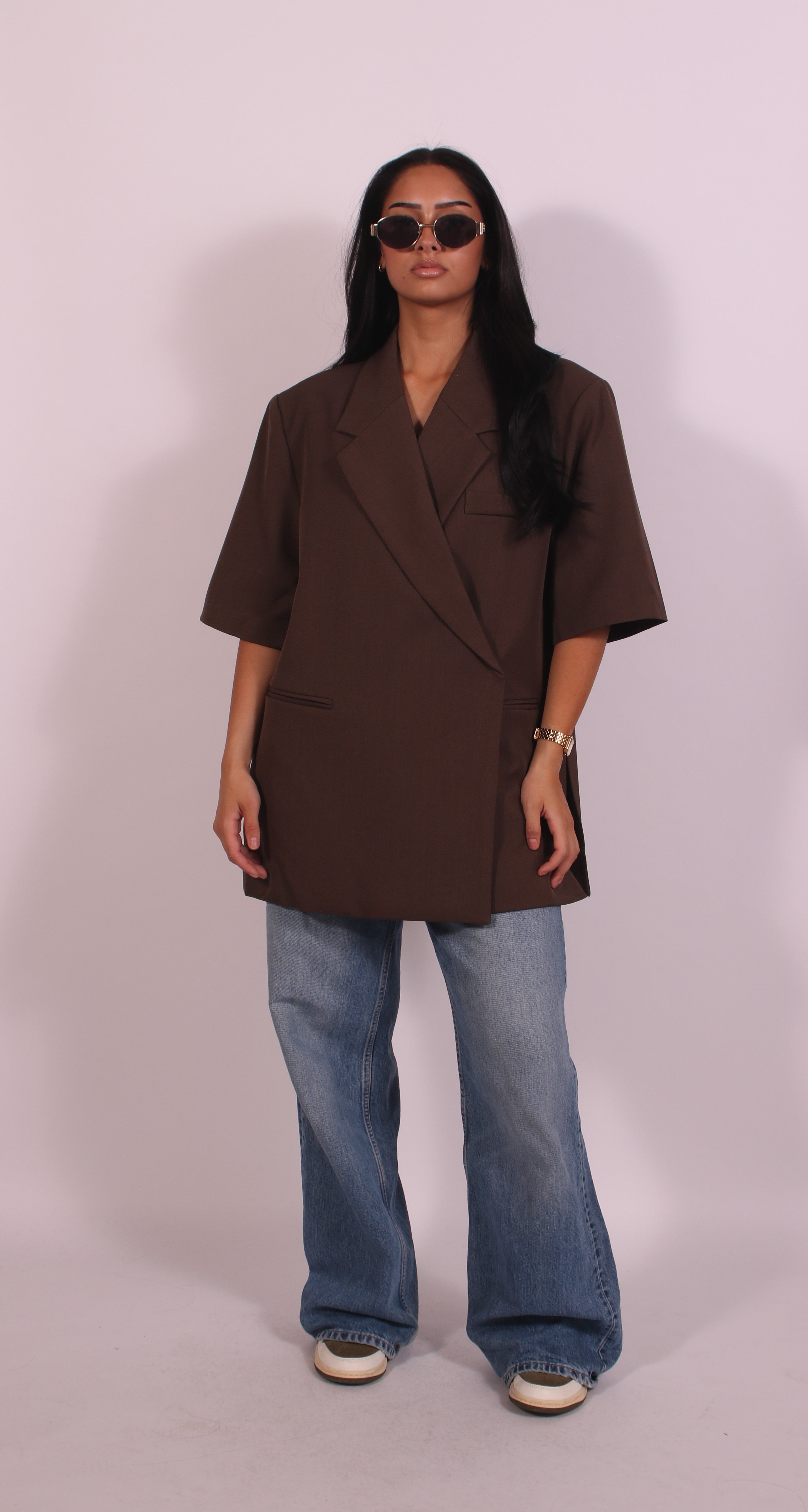 Summer Blazer Brown