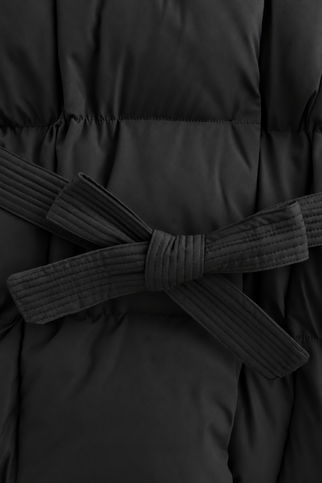 Olivia puffer Black