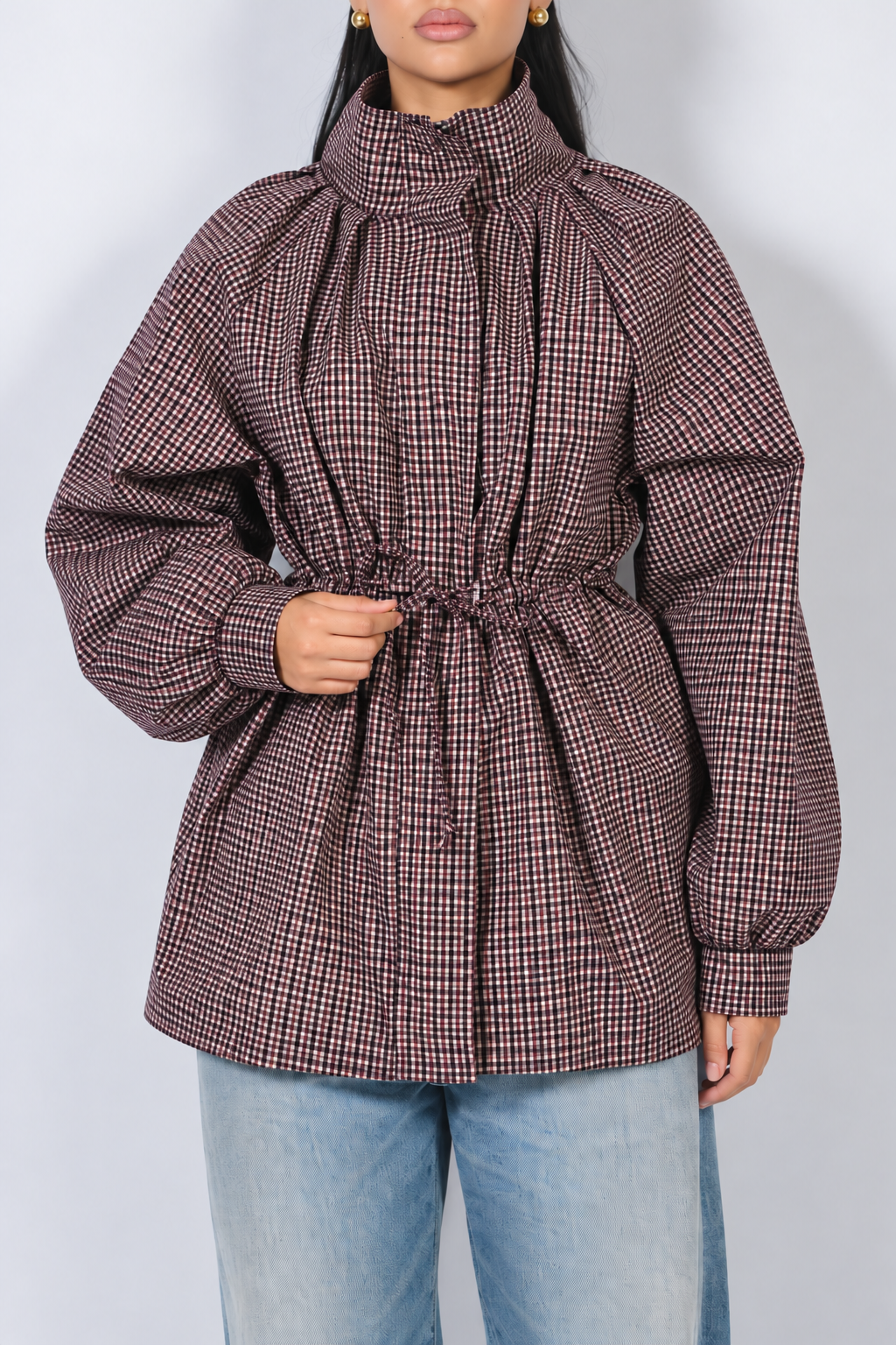 Blair windbreaker Bordeaux