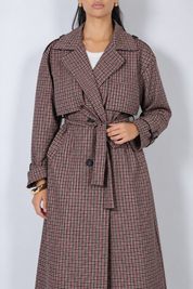 Blair trenchcoat Bordeaux